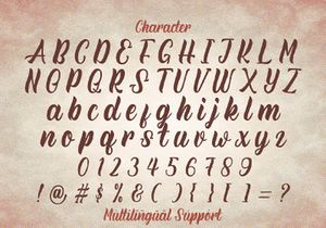 Rineghan - Bold Script Font