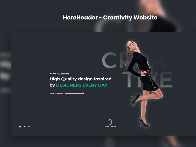 HeroHeader for Creative Website-02