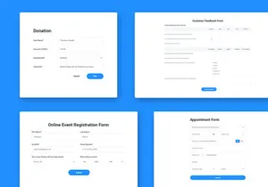 10 Forms Widget Design for Web-UI Kit