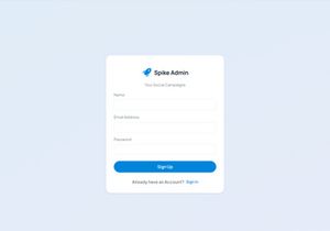 Spike Nextjs Free Admin Dashboard Template