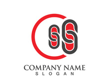 Business corporate S letter logo design vector