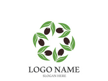 olive icon vector illustration design template