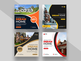 Real Estate Social Media Post Template Ver-1 preview picture