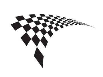Race flag design illustration preview picture