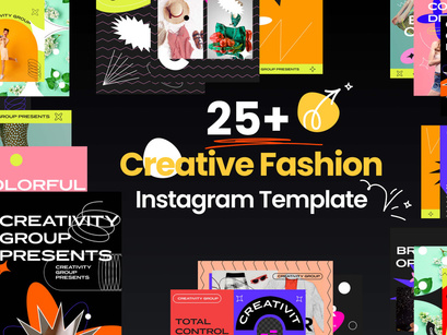 Creative Fashion Instagram Template