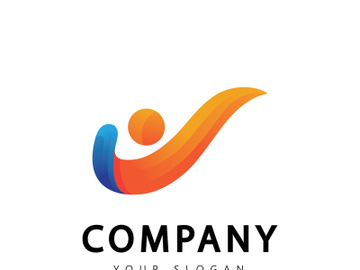 Healthy life People Logo template. Vector illustration. preview picture