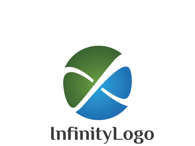 Infinity Design Vector icon illustration Logo template design
