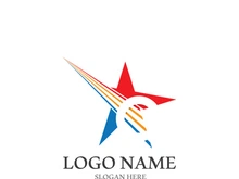 Star icon template vector illustration design