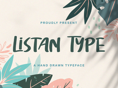 Listan Type - Playful Display Font