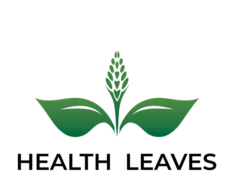 Green leaf logo design vector illustration