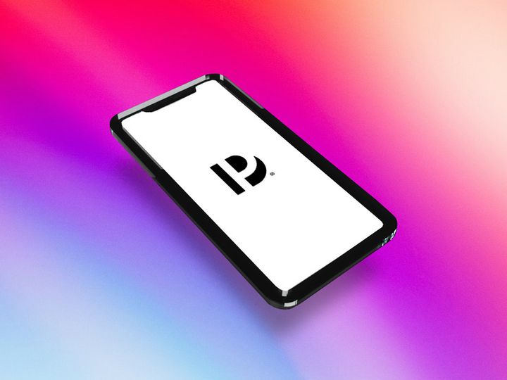 Black Glass iPhone 11 Mockup