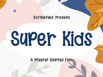 Super Kids - Playful Display Font preview picture