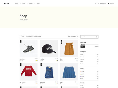 Arox - eCommerch Figma Template