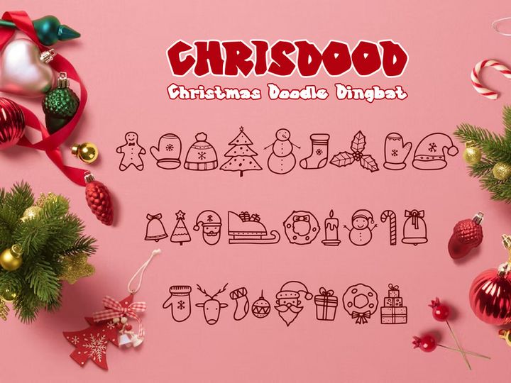 Chrisdood - Doodle Dingbat