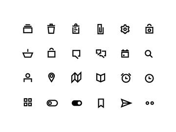 Minima Line Icons preview picture
