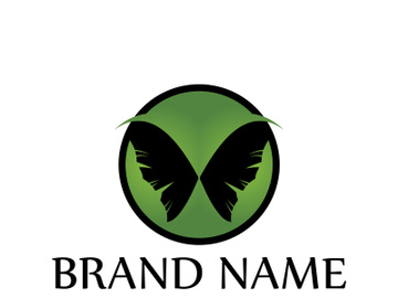 Butterfly logo design preview picture