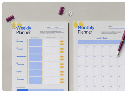 Creative Employee Planner