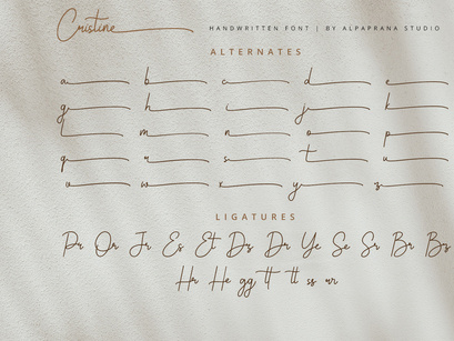 Cristine - Handwritten Font