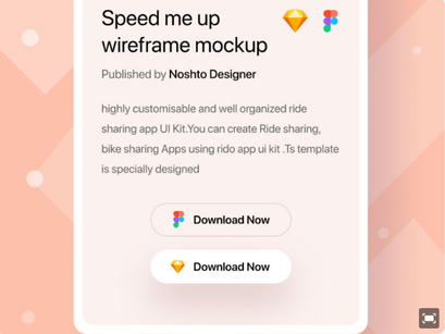 UI Kit Mockup platform iOS Screen Concept