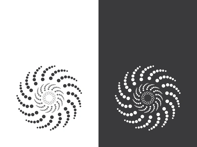 vortex vector illustration icon logo template design