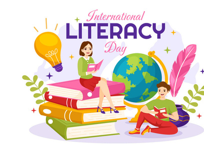 15 International Literacy Day Illustration