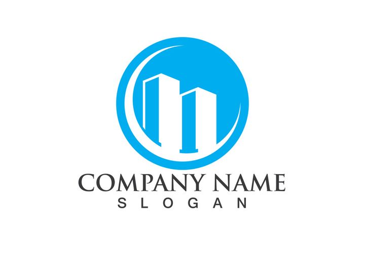 Building real estate logo