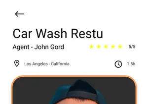 Online Car Wash - App UI Design - [Figma]