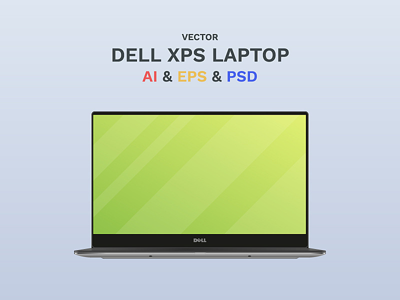 Vector Dell Laptop