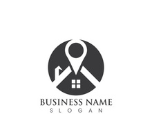 Home property  logo and symbol vector