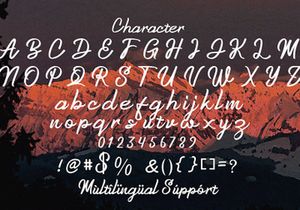 Anzim - Signature Script Font