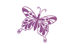 Butterfly, SVG Vector Illustration