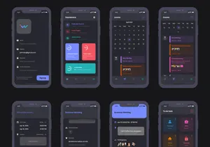 Taskly - To Do Task & Event Manager App UI Kit