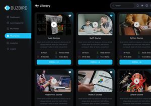 SaaS Dashboard Design - My Library