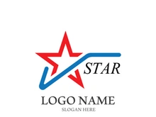 Star icon template vector illustration design