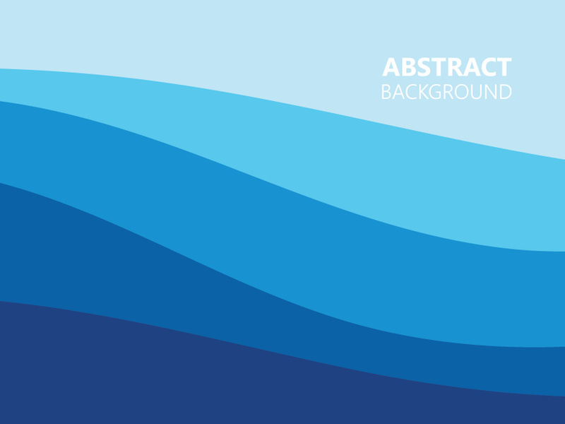 Blue wave water background wallpaper vector