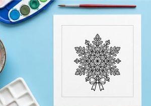 Holiday celebration with festive decorations