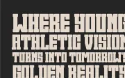 Dreaming Varsity - Modern Slab Serif Font