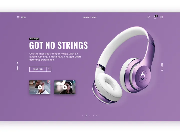 Global Store - E-commerce UI KIT