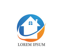 Real Estate home building , Property and Construction Logo design