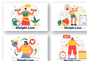 15 Weight Loss Progress Illustration