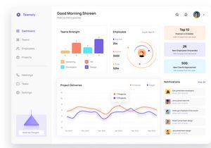 Task Management Dashboard UI Design