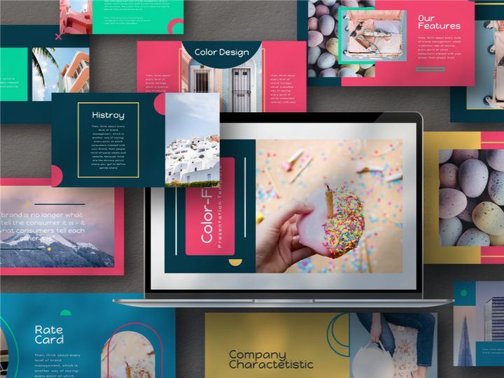 Color Fun Keynote Template