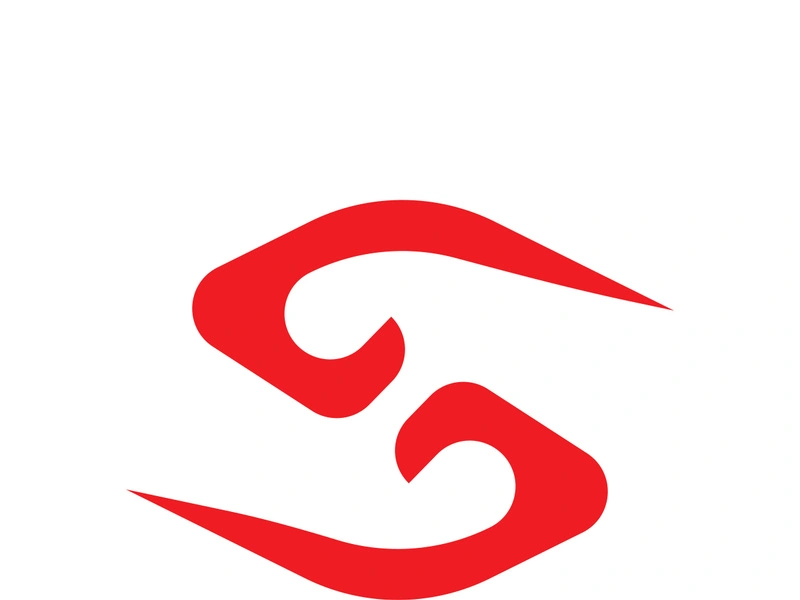 Business corporate S letter logo design vector