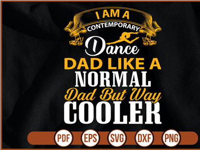 i am a contemporary dancer dad like a normal dad but way cooler