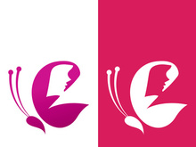 Butterfly logo icon vector design illustration