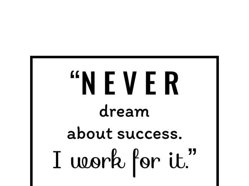 Motivational quotes, positive quotes, success quotes for self-motivating inspiration. Can be used for greeting cards, typography, posters.