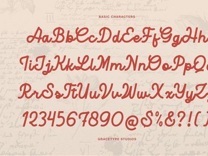 Harfiola | Monoline Script Font