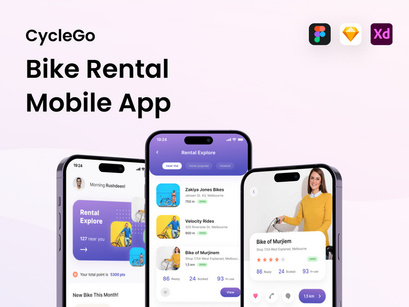 CycleGo - Bike Rental Mobile App