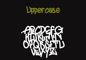 Quenn Of Street - Clean Graffiti Font