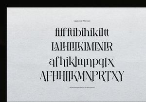 Rubington | Modern Display Serif
